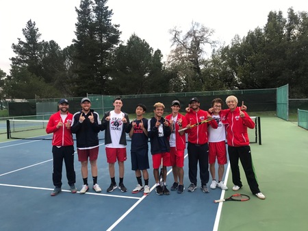 SRJC Men’s Tennis Stays Hot: Rolls to 11-0 overall, 4-0 conference